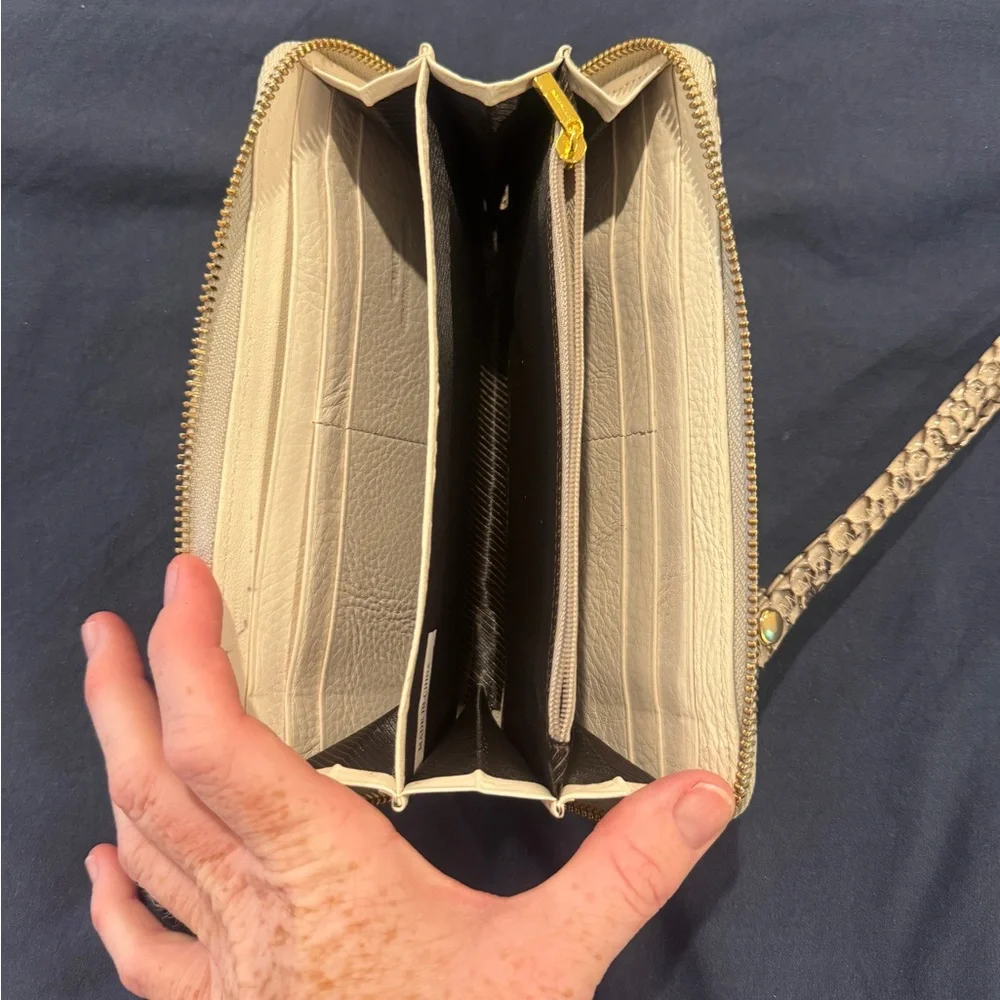 47 Maple Snake Print Wristlet Wallet